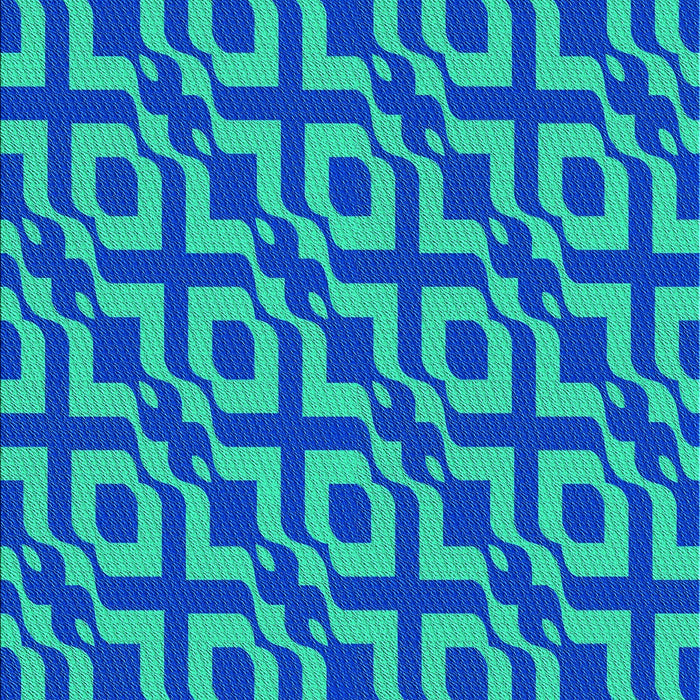 Patterned Medium Spring Green Rug, pat2289lblu