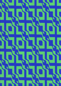 Patterned Neon Green Novelty Rug, pat2289