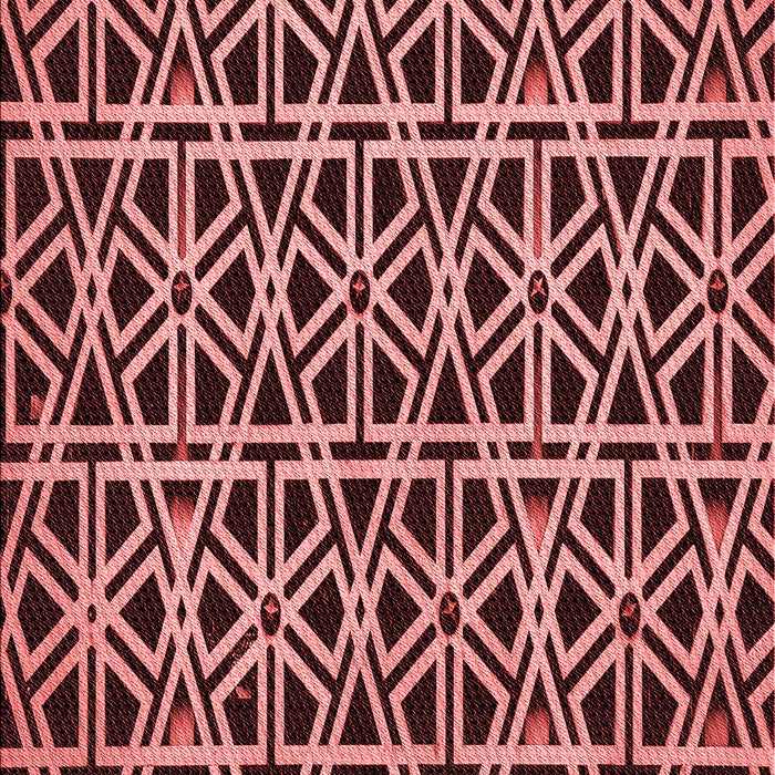 Patterned Pastel Red Pink Rug, pat229rd