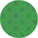 Square Patterned Lime Green Rug, pat2290grn