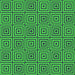 Round Patterned Lime Green Rug, pat2290grn