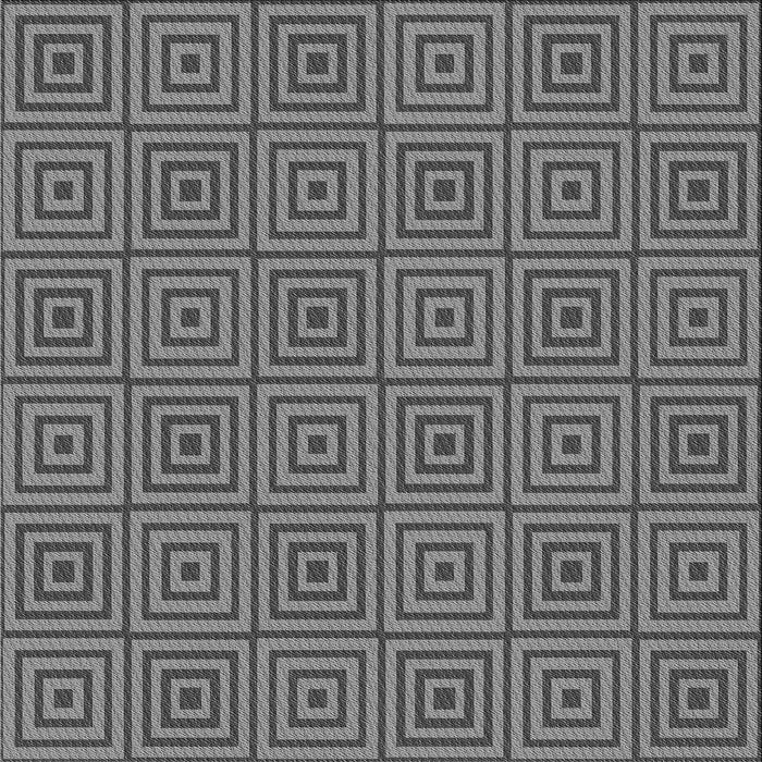 Round Patterned Gray Rug, pat2290gry