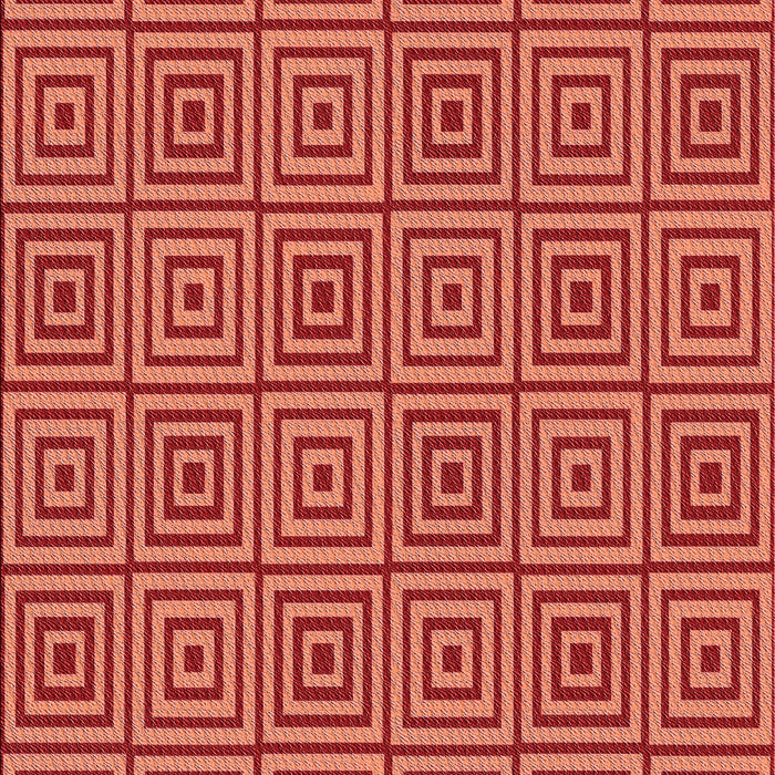 Patterned Orange Rug, pat2290rd