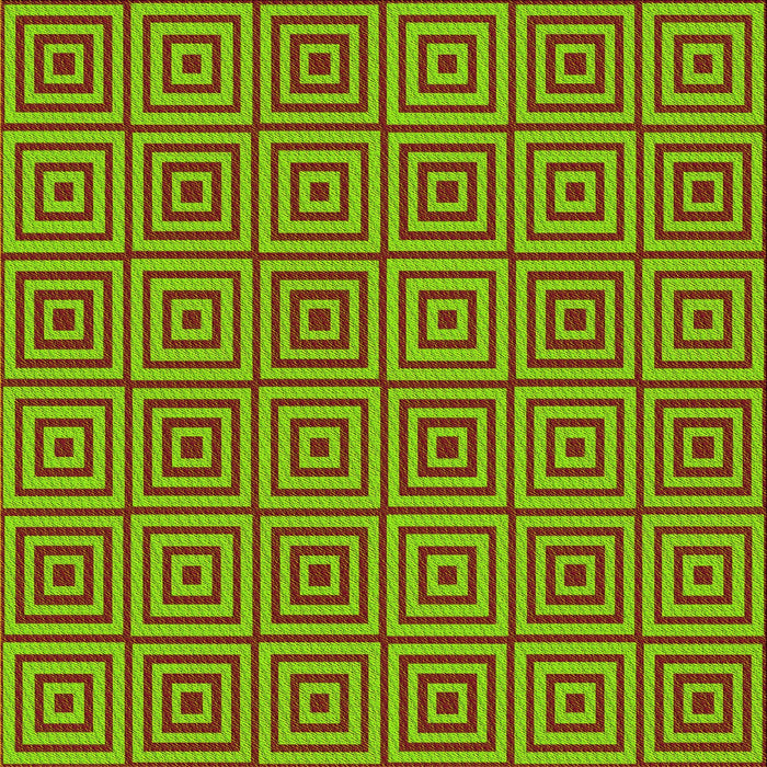 Round Patterned Bright Green Rug, pat2290yw