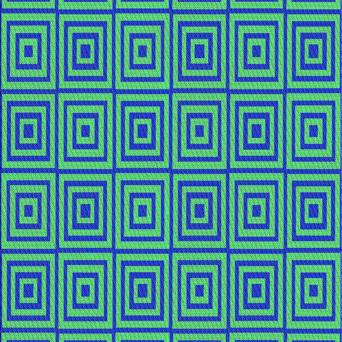 Patterned Blue Novelty Rug, pat2290