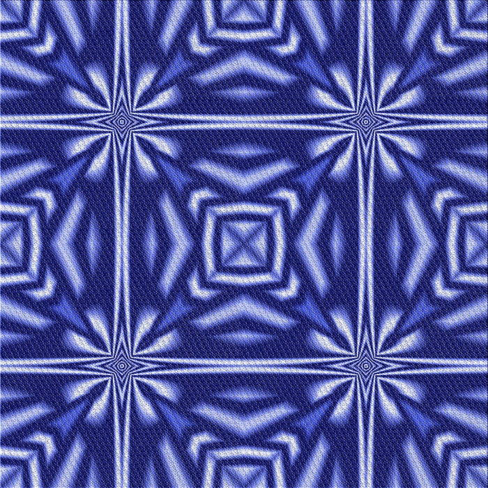 Round Patterned Sky Blue Rug, pat2291blu