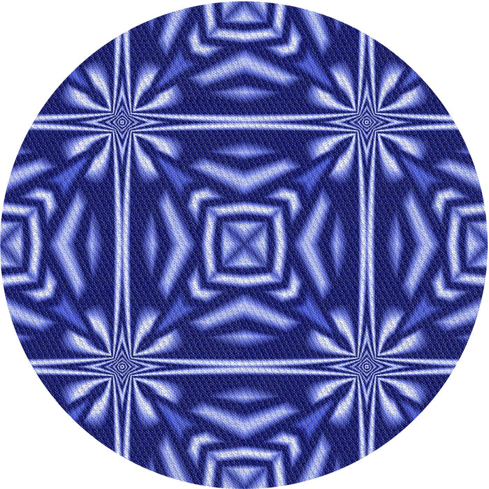 Square Machine Washable Transitional Sky Blue Rug in a Living Room, wshpat2291blu