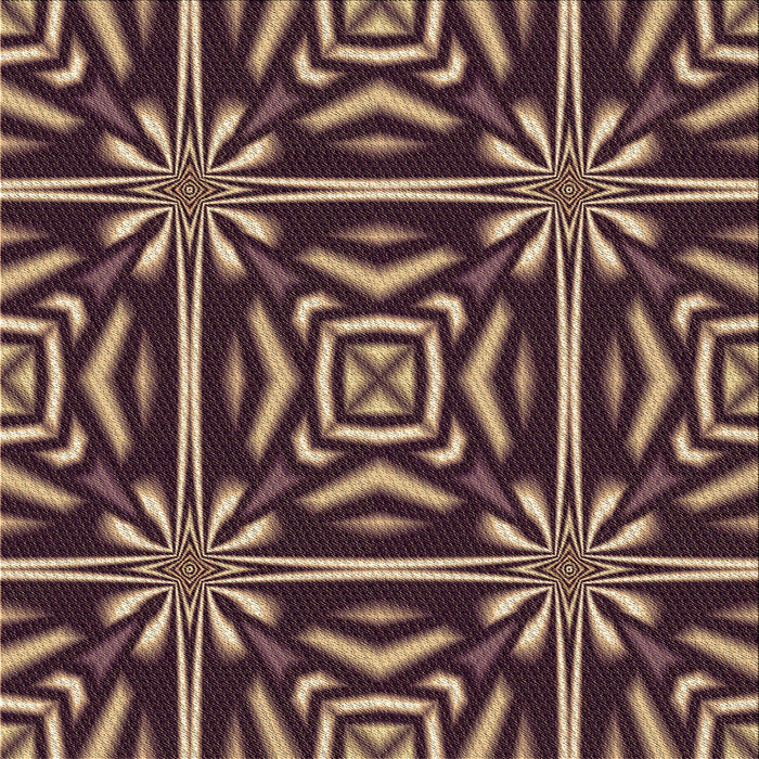 Round Patterned Purple Lily Purple Rug, pat2291brn