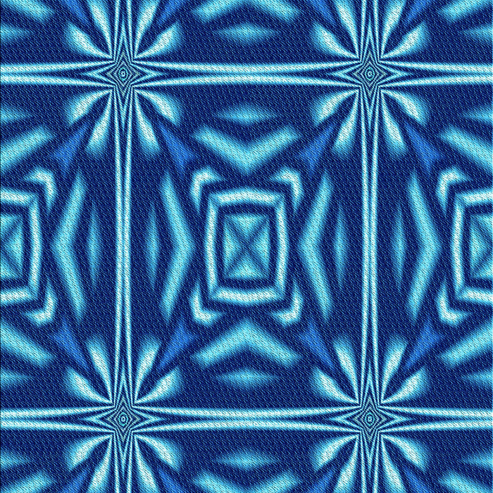 Machine Washable Transitional Cobalt Blue Rug, wshpat2291lblu