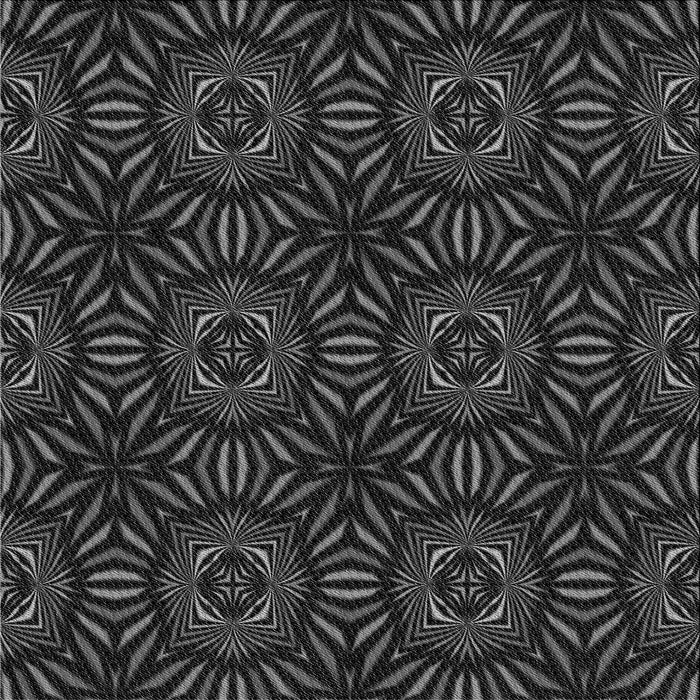 Round Patterned Midnight Gray Rug, pat2292gry