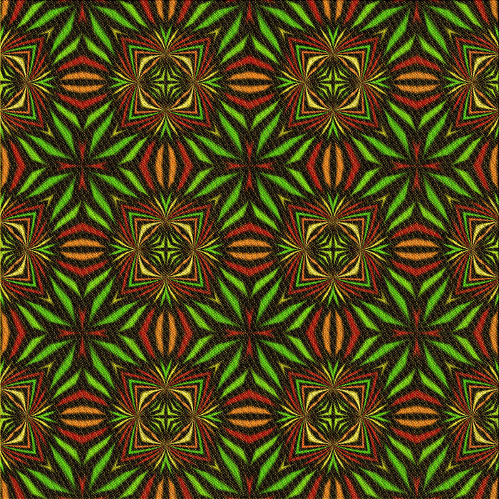 Round Patterned Black Brown Rug, pat2292yw