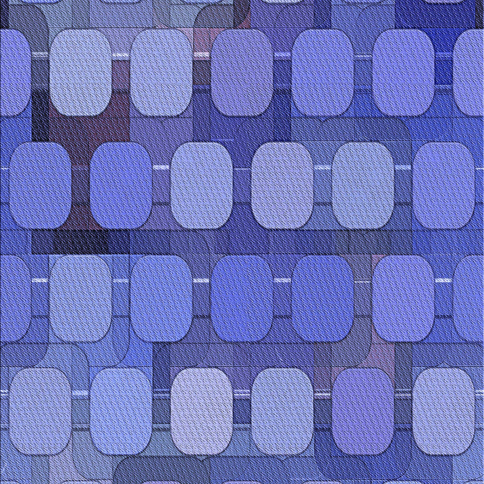 Patterned Sky Blue Rug, pat2293blu