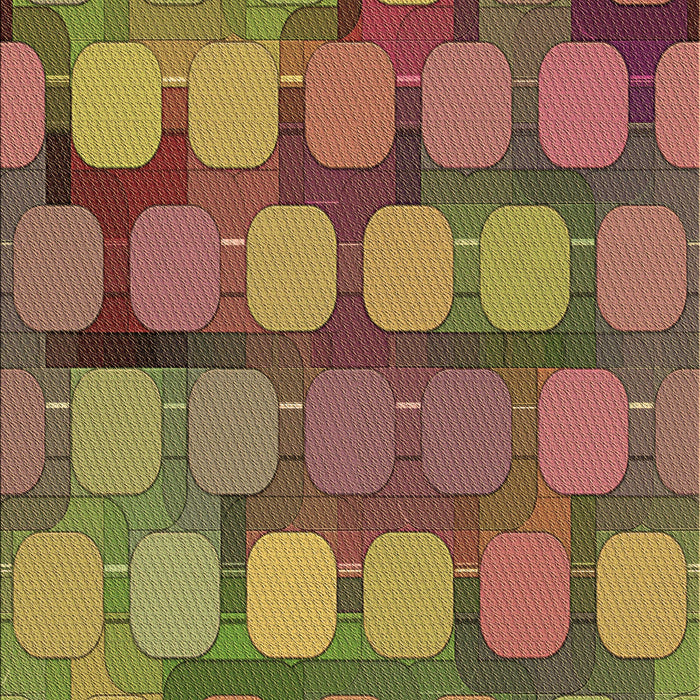 Patterned Sienna Brown Rug, pat2293brn