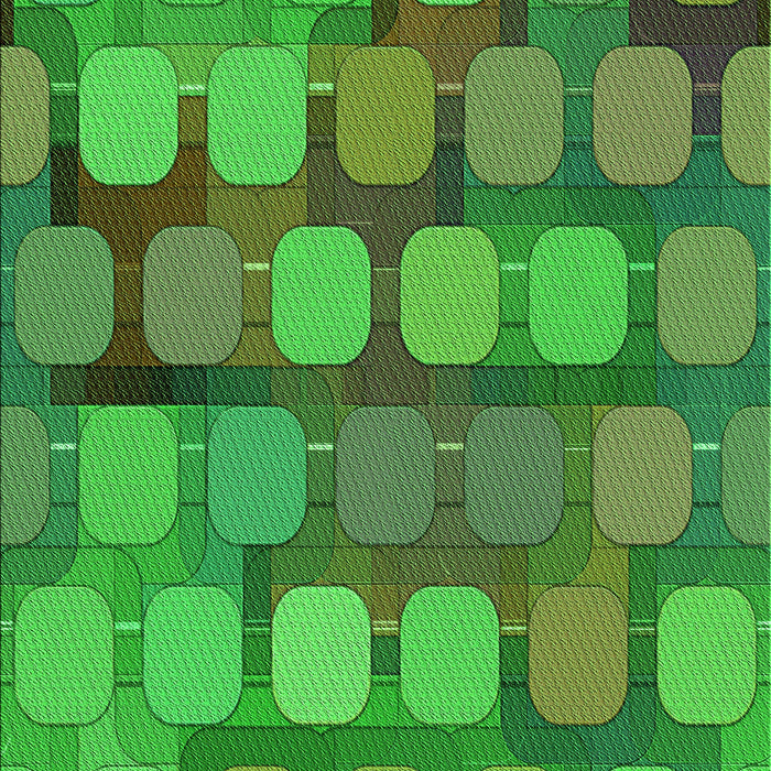 Patterned Neon Green Rug, pat2293grn