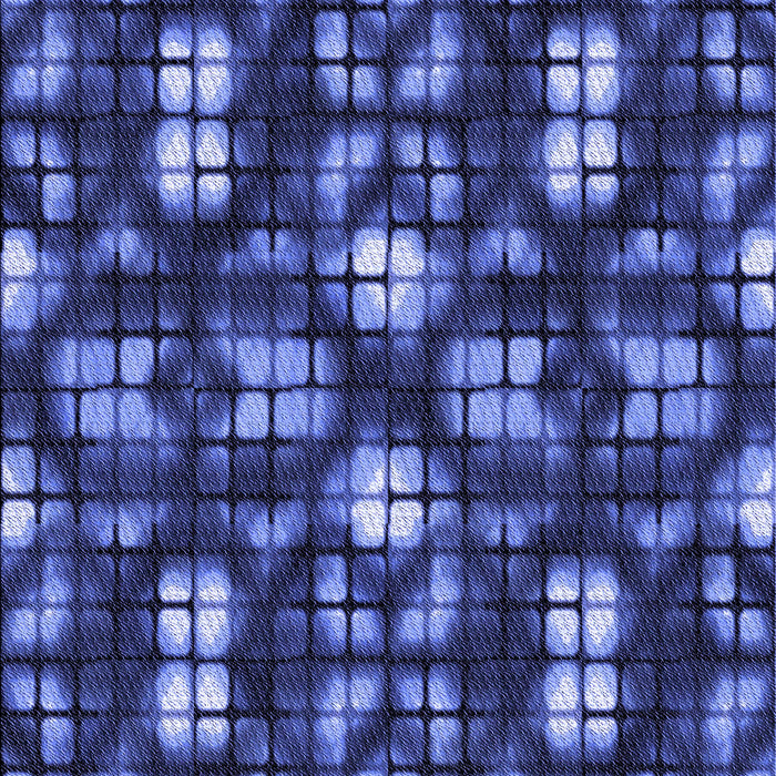 Patterned Light Slate Blue Rug, pat2294blu