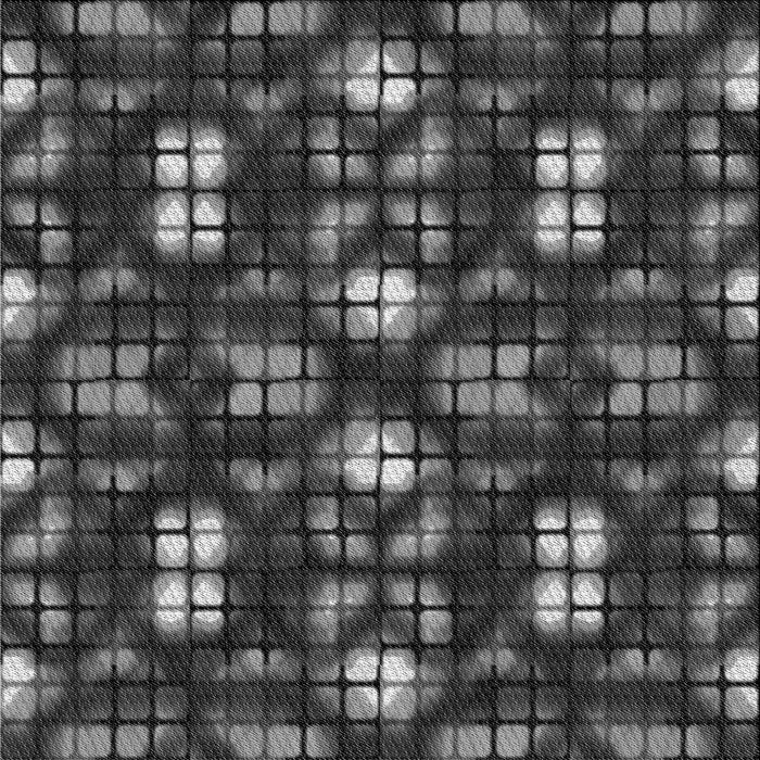 Round Patterned Charcoal Black Rug, pat2294gry