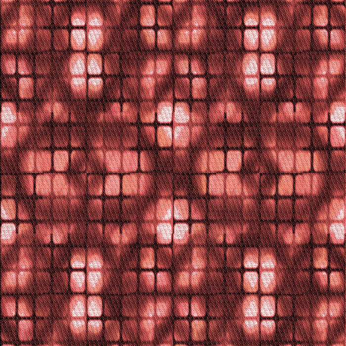 Patterned Orange Rug, pat2294rd