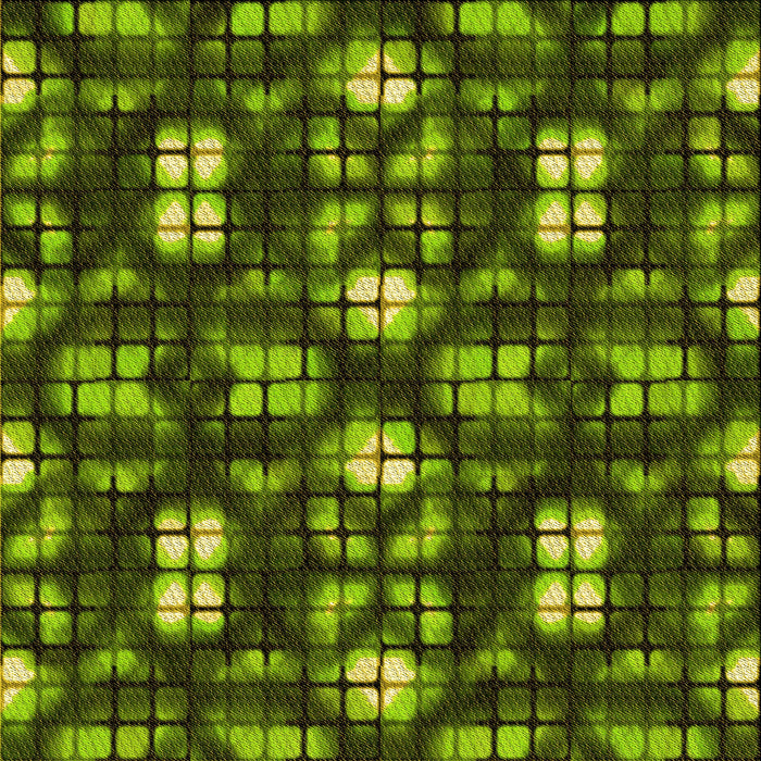 Round Patterned Dark Forest Green Rug, pat2294yw