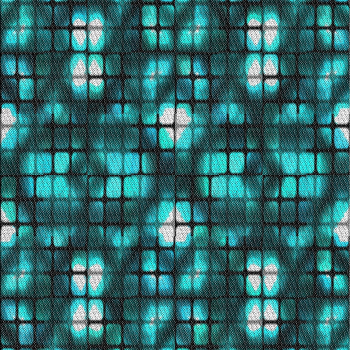 Machine Washable Transitional Macaw Blue Green Rug, wshpat2294