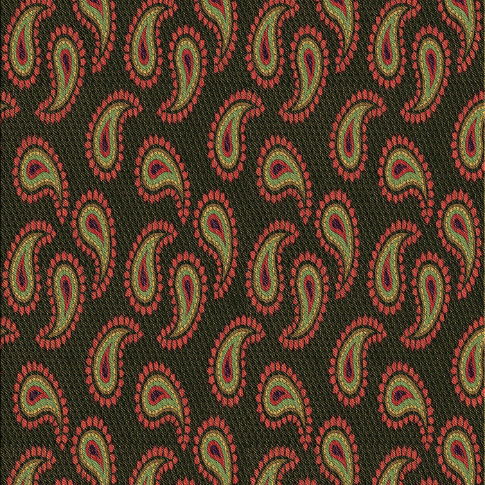 Patterned Red Brown Rug, pat2295brn