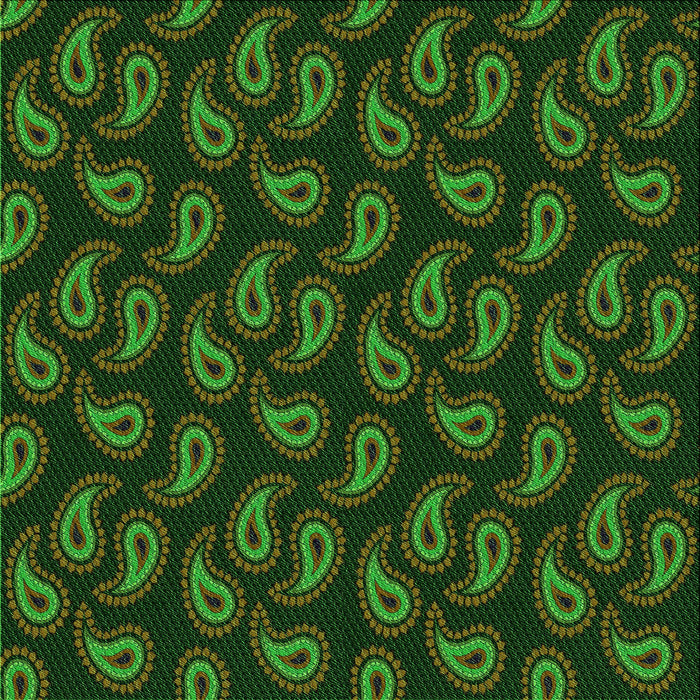 Round Machine Washable Transitional Dark Lime Green Rug, wshpat2295grn