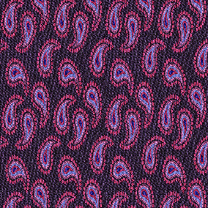 Patterned Plum Purple Rug, pat2295pur