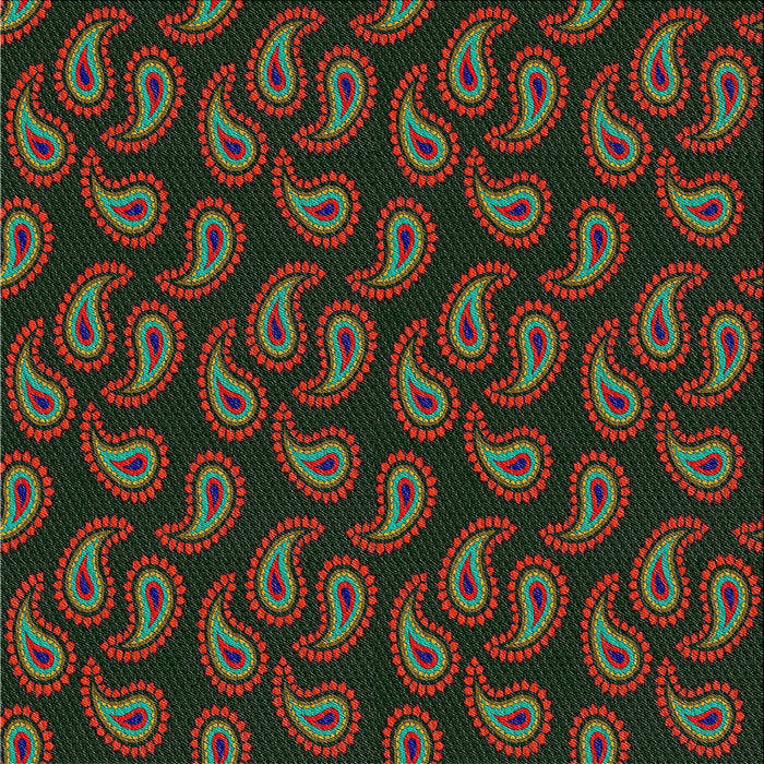 Square Patterned Dark Olive Green Novelty Rug, pat2295