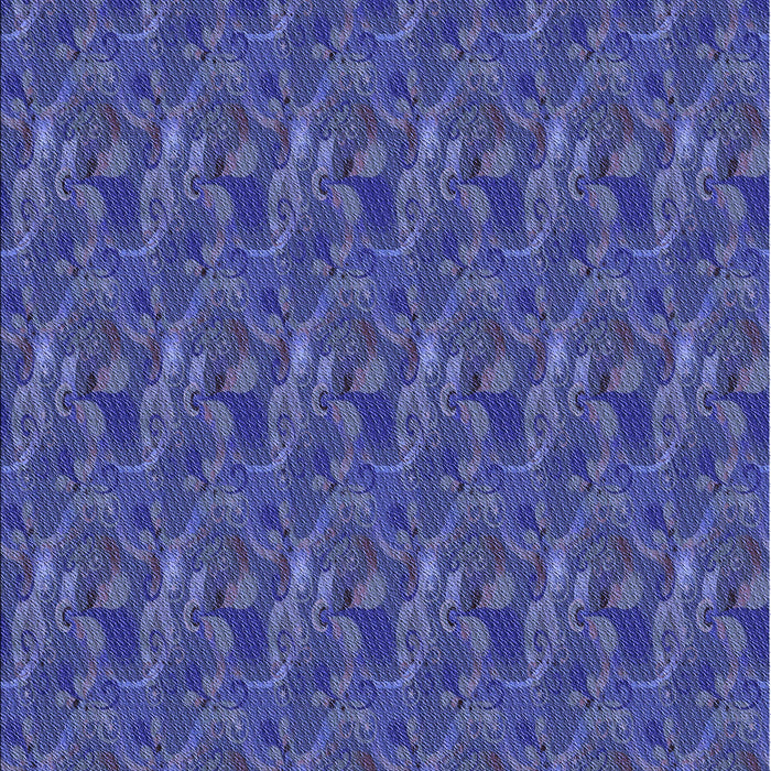 Machine Washable Transitional Sapphire Blue Rug, wshpat2296blu