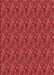 Machine Washable Transitional Red Rug, wshpat2296rd