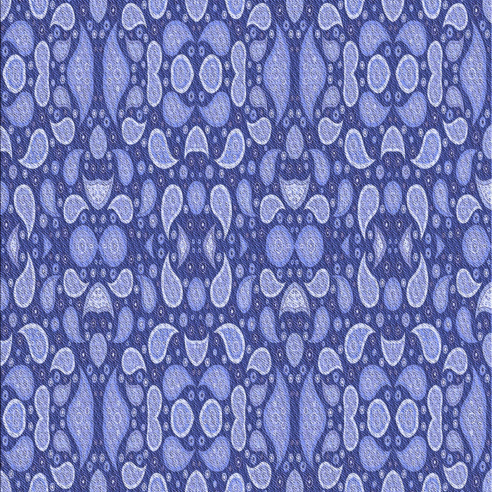 Machine Washable Transitional Denim Blue Rug, wshpat2297blu