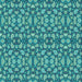 Round Machine Washable Transitional Turquoise Green Rug, wshpat2297lblu