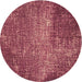 Square Patterned Red Rug, pat2298brn