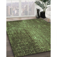 Patterned Milk Chocolate Brown Rug, pat2298grn