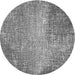 Square Patterned Cloud Gray Rug, pat2298gry