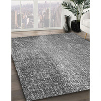 Patterned Cloud Gray Rug, pat2298gry