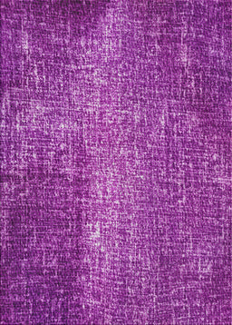 Patterned Dark Violet Purple Novelty Rug, pat2298