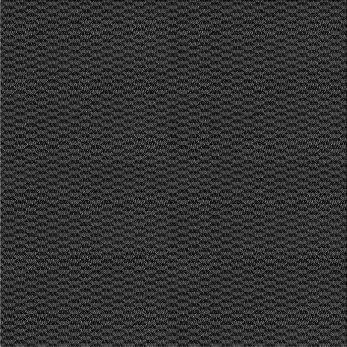 Round Patterned Midnight Gray Rug, pat2299gry