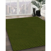 Patterned Midnight Gray Rug, pat2299yw