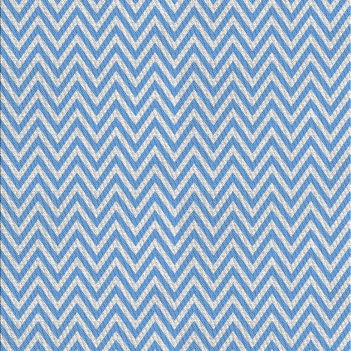 Patterned Blue Novelty Rug, pat22
