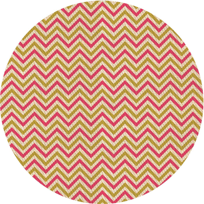 Square Patterned Red Rug, pat23org