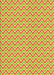 Patterned Neon Yellow Rug, pat23yw