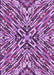Patterned Violet Purple Rug, pat230pur