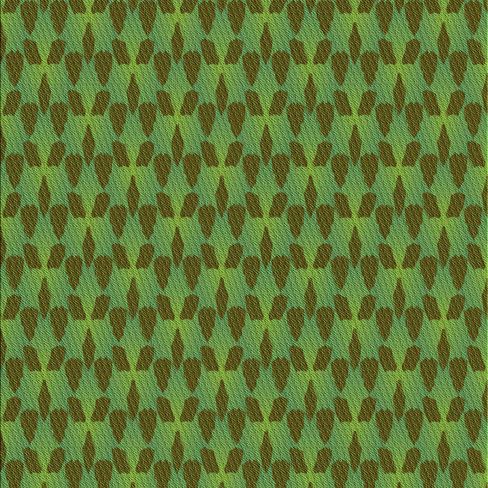 Patterned Apple Green Rug, pat2300grn