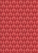 Machine Washable Transitional Red Rug, wshpat2300rd