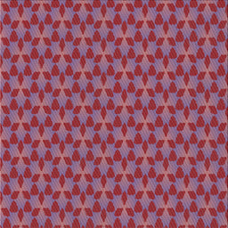 Square Patterned Pale Violet Red Pink Novelty Rug, pat2300