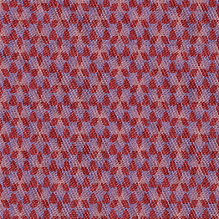 Square Patterned Pale Violet Red Pink Novelty Rug, pat2300