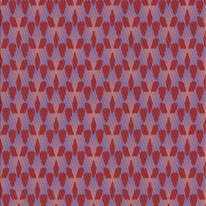 Patterned Pale Violet Red Pink Novelty Rug, pat2300