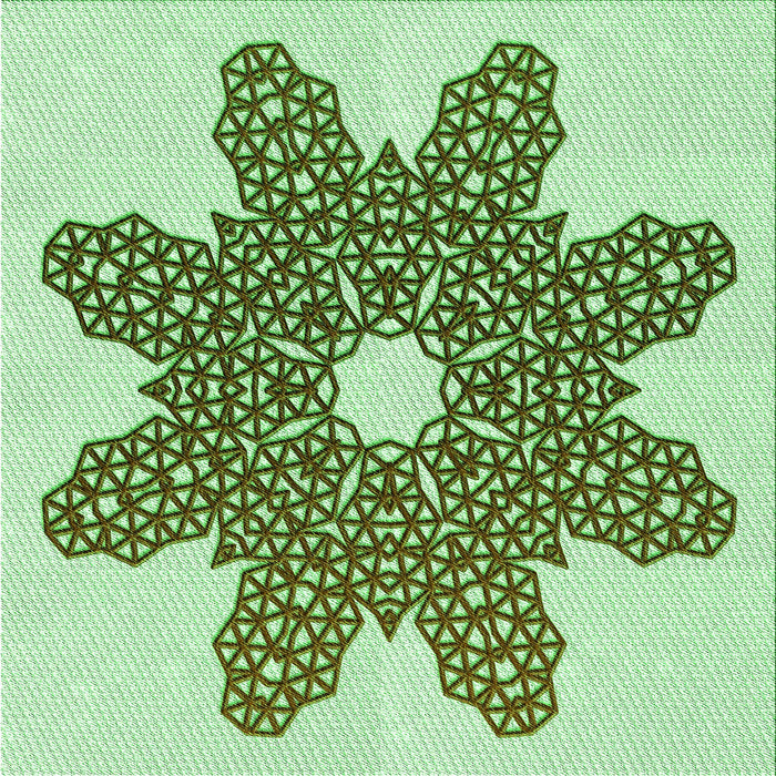 Round Machine Washable Transitional Green Rug, wshpat2301grn