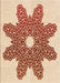 Patterned Red Rug, pat2301org