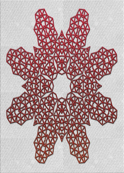 Machine Washable Transitional Chestnut Brown Rug, wshpat2301